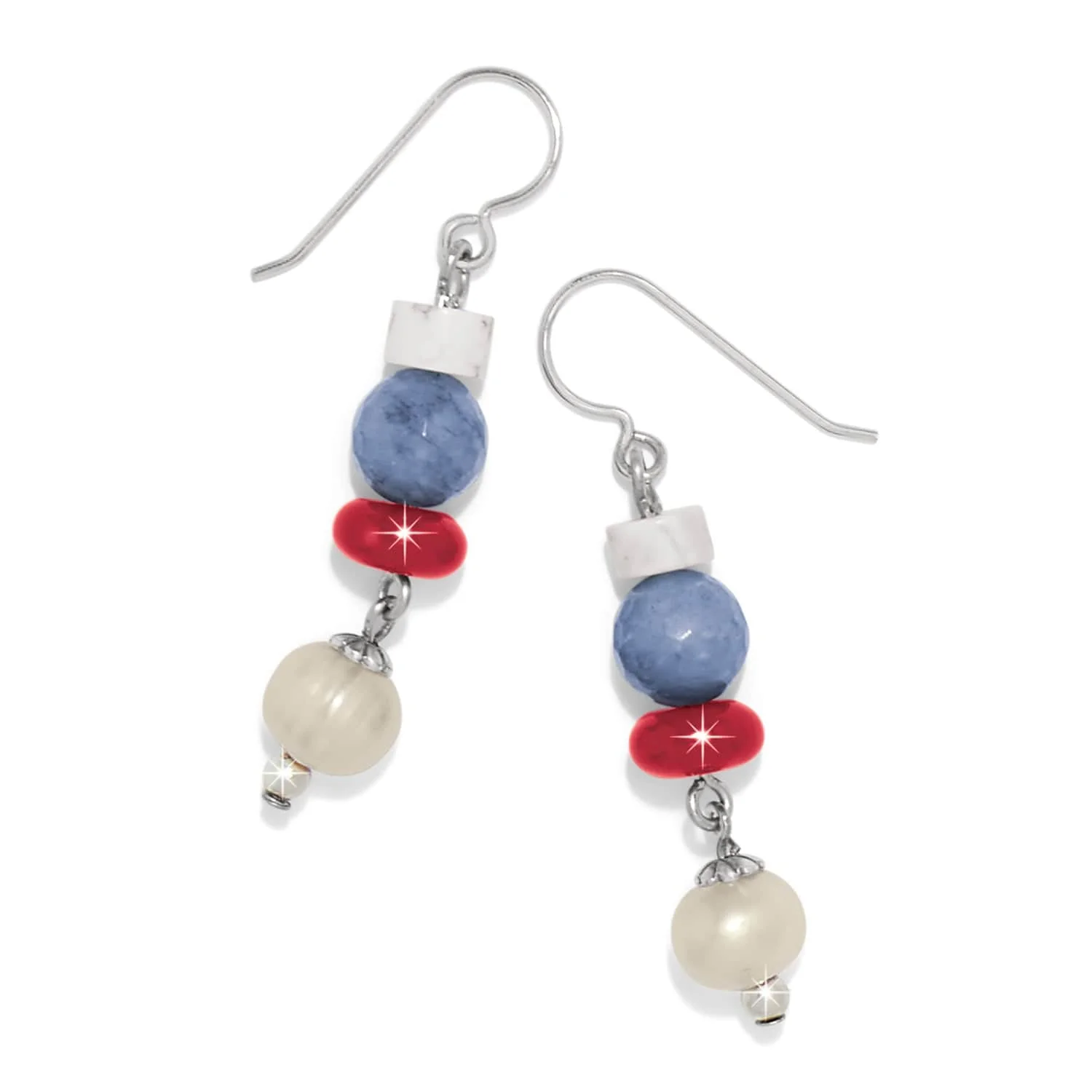 Americana Beach French Wire Earrings - Image 2