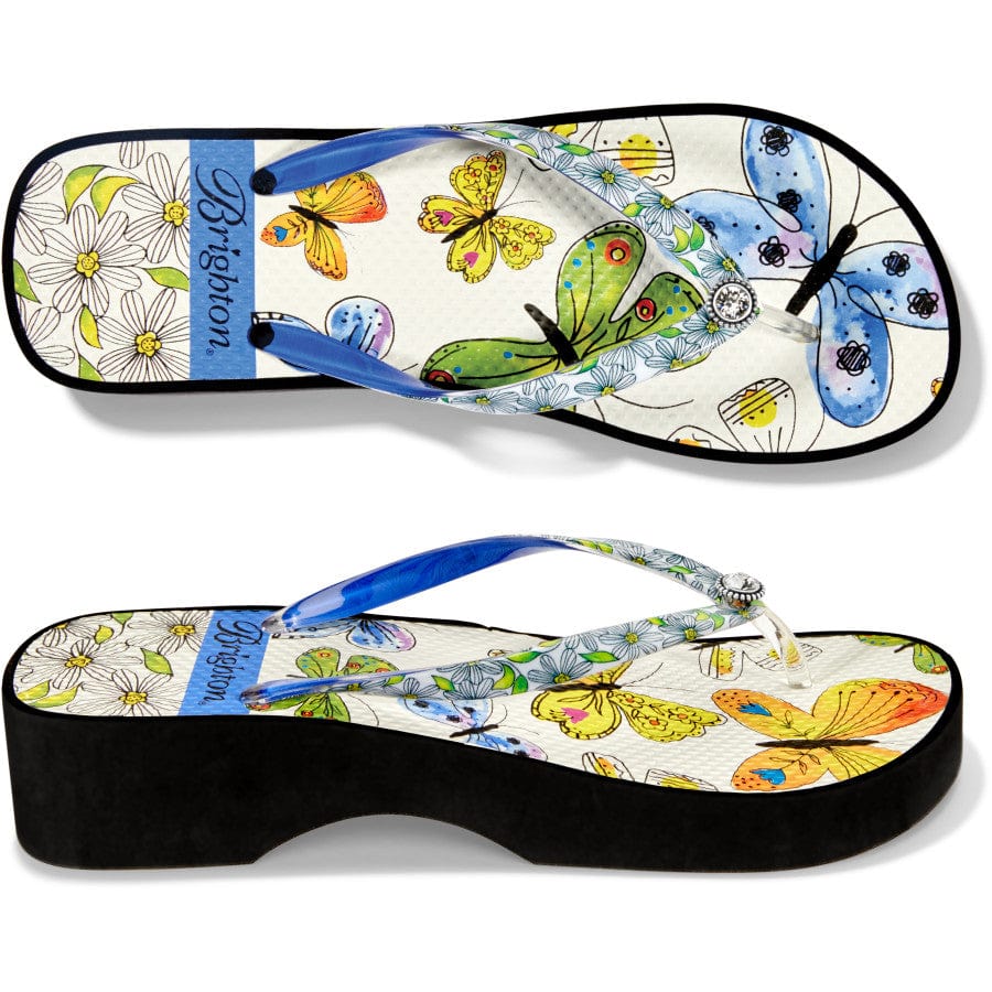 Breeze Wedge Flip Flops - Image 2