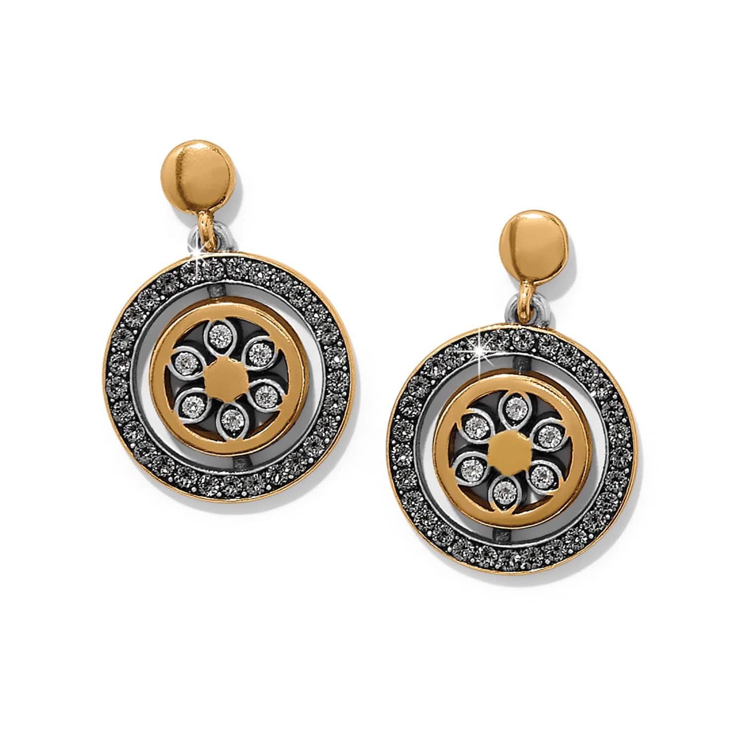 Flora Shine Petite Post Drop Earrings