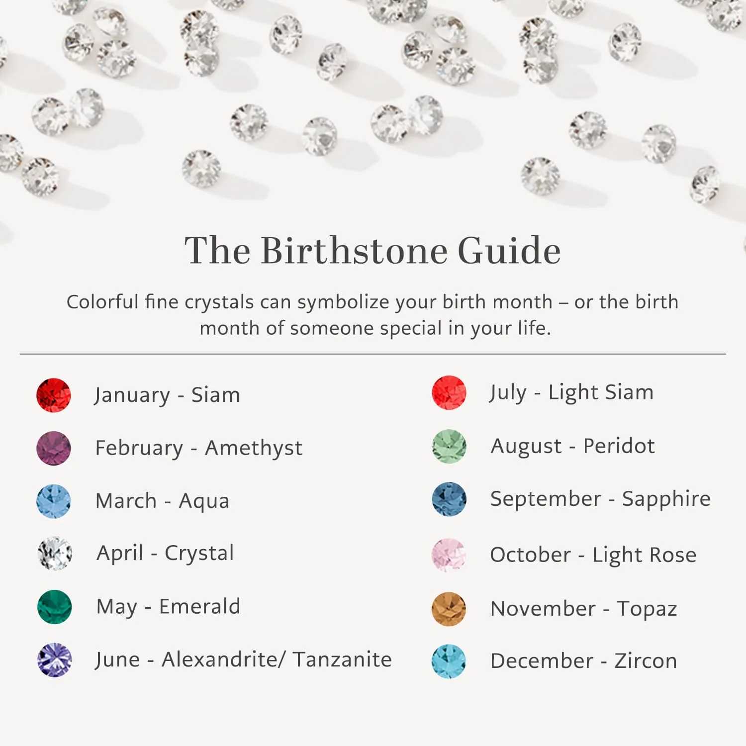 Glitz Birthstone Amulet - Image 39