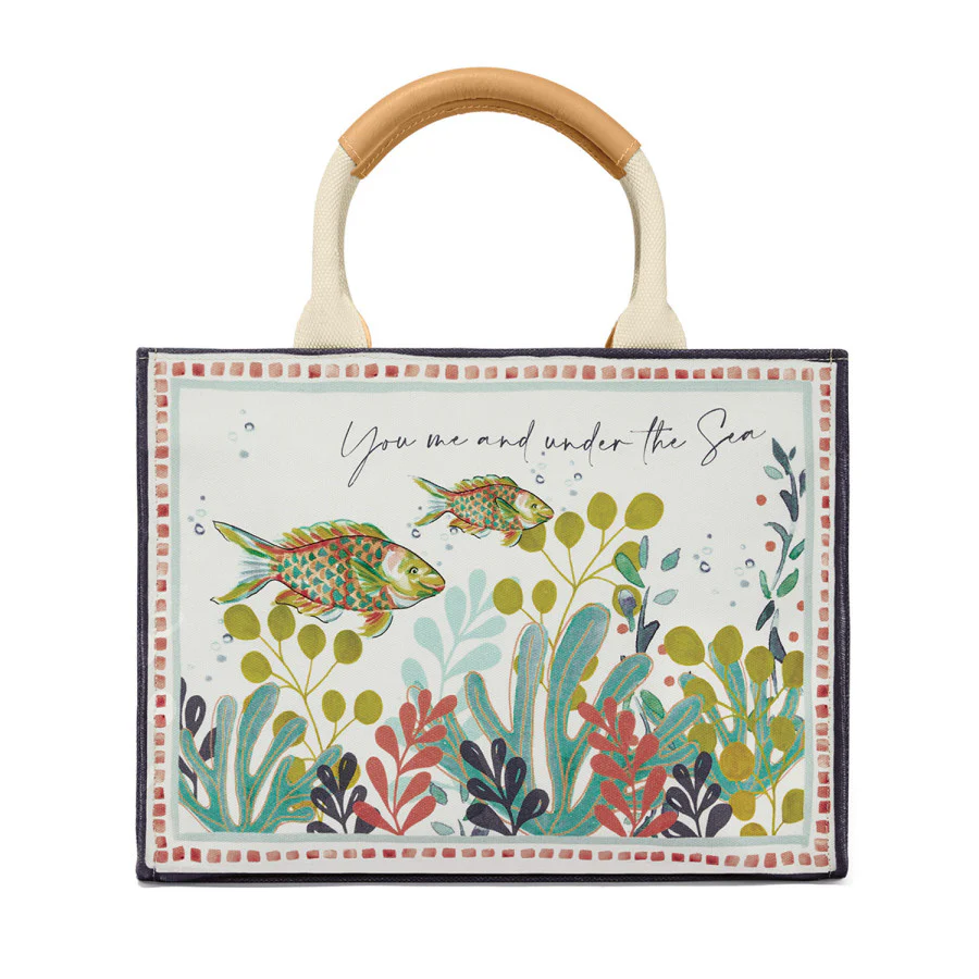 Happy Fish Medium Tote - Image 2