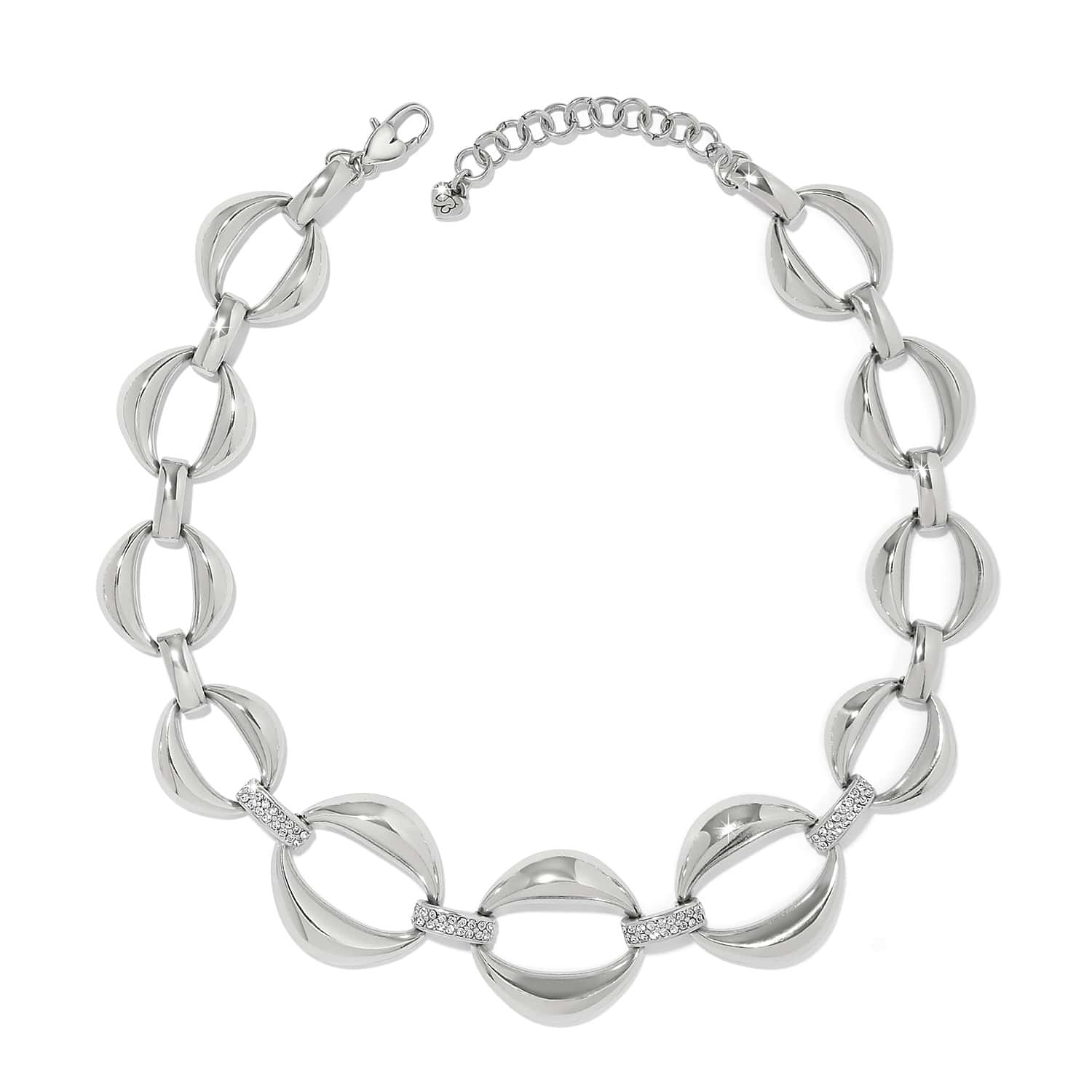 Meridian Classic Crescent Link Necklace