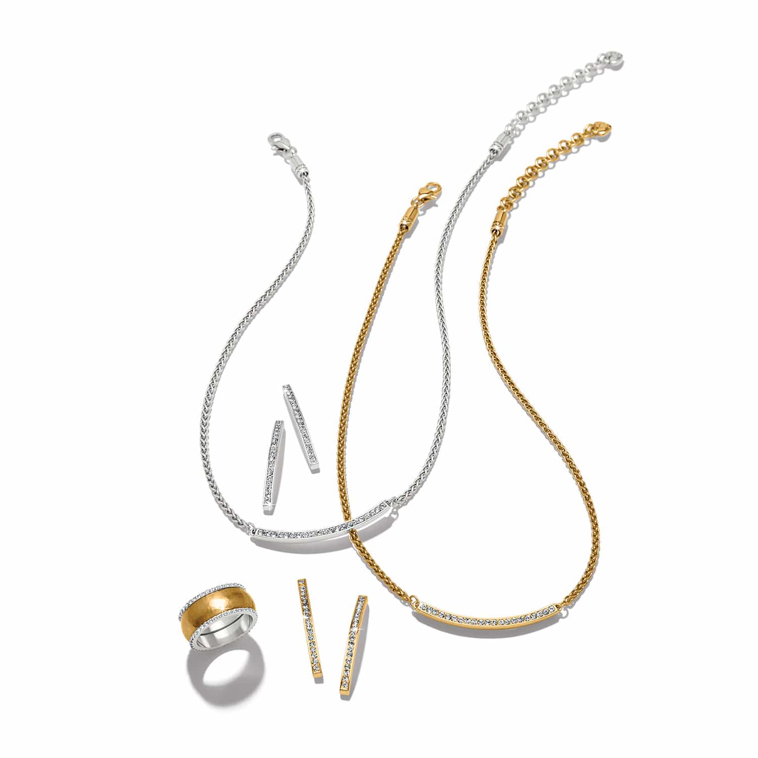 Meridian Geo Bar Post Earrings - Image 8